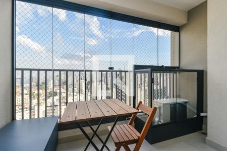 Studio à venda com 24m², 1 quarto e sem vagaVaranda