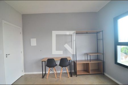 Dormitório e cozinha de kitnet/studio para alugar com 1 quarto, 30m² em Marechal Rondon, Canoas