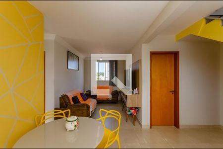 Sala de apartamento à venda com 2 quartos, 155m² em São João Batista, Belo Horizonte