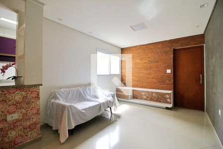 Sala de apartamento à venda com 3 quartos, 188m² em Campestre, Santo André