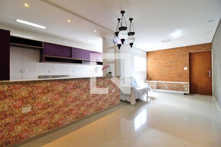 Sala de apartamento à venda com 3 quartos, 188m² em Campestre, Santo André