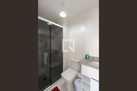 Apartamento para alugar com 27m², 1 quarto e sem vagaBanheiro da Suíte