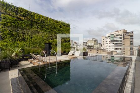 Studio para alugar com 21m², 1 quarto e sem vagaÁrea comum - Piscina