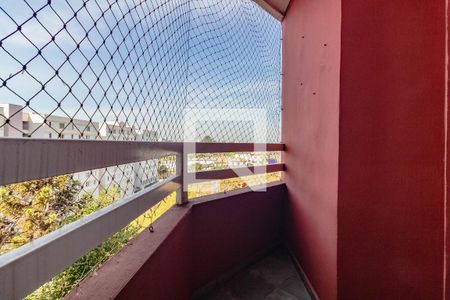 Varanda da Sala de apartamento para alugar com 2 quartos, 54m² em Vila do Encontro, São Paulo