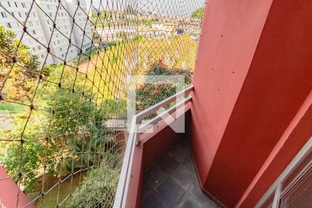 Varanda da Sala de apartamento para alugar com 2 quartos, 54m² em Vila do Encontro, São Paulo