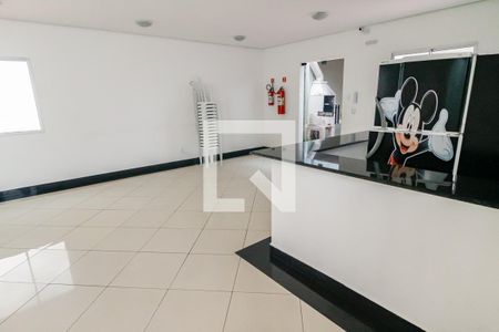 Apartamento para alugar com 42m², 2 quartos e 1 vagaÁrea comum - Salão de festas