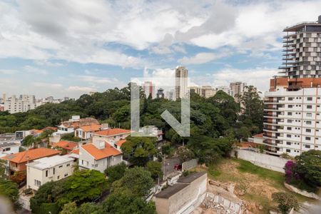 Sala - vista de apartamento para alugar com 2 quartos, 75m² em Pinheiros, São Paulo