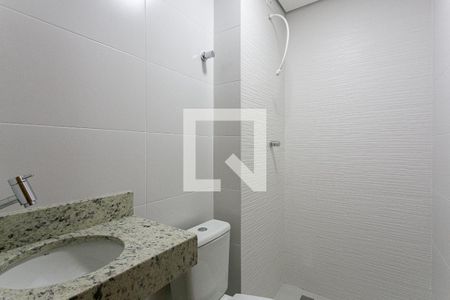 Banheiro de apartamento para alugar com 1 quarto, 30m² em Vila Antonina, São Paulo