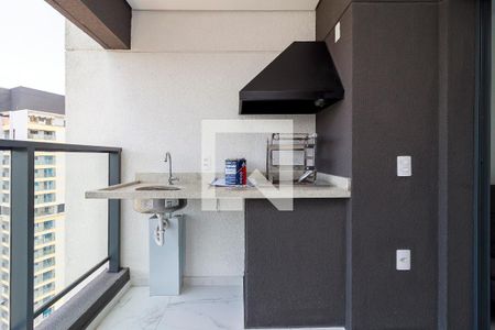 Sala - Varanda de apartamento para alugar com 2 quartos, 63m² em Jardim das Acácias, São Paulo