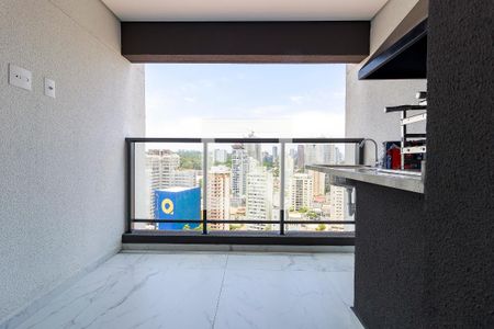 Sala - Varanda de apartamento para alugar com 2 quartos, 63m² em Jardim das Acácias, São Paulo