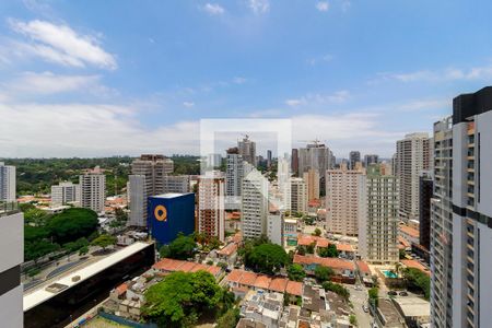 Sala - Vista de apartamento para alugar com 2 quartos, 63m² em Jardim das Acácias, São Paulo