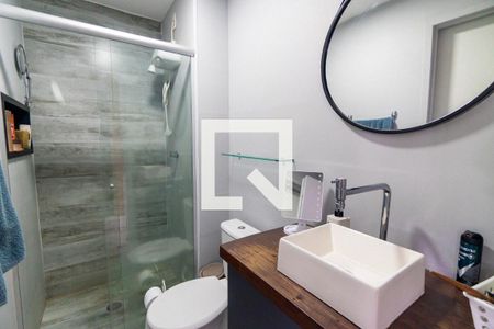 Banheiro de apartamento para alugar com 1 quarto, 34m² em Vila Paulista, São Paulo