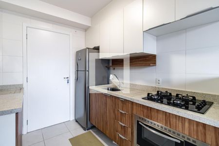 Sala e Cozinha de apartamento para alugar com 1 quarto, 29m² em Jardim da Glória, São Paulo