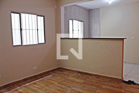 Sala de casa para alugar com 1 quarto, 45m² em Vila Carmosina, São Paulo