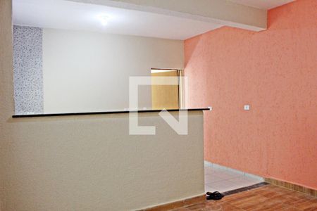 Sala de casa para alugar com 1 quarto, 45m² em Vila Carmosina, São Paulo