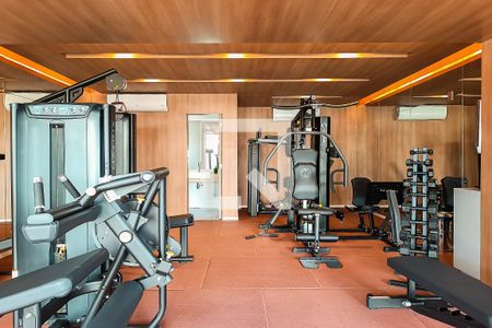 Apartamento à venda com 28m², 1 quarto e sem vaga Apartamento à venda com 28m², 1 quarto e sem vagaAcademia