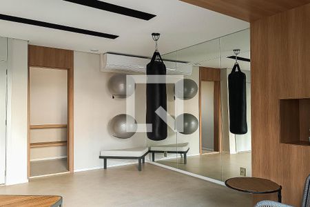 Apartamento à venda com 28m², 1 quarto e sem vaga Apartamento à venda com 28m², 1 quarto e sem vagaAcademia