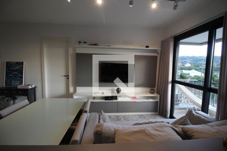 Sala de apartamento para alugar com 1 quarto, 54m² em Jardim Botânico, Porto Alegre