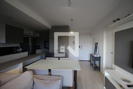 Sala de apartamento para alugar com 1 quarto, 54m² em Jardim Botânico, Porto Alegre