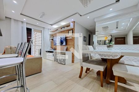 Sala de apartamento à venda com 2 quartos, 52m² em Del Castilho, Rio de Janeiro