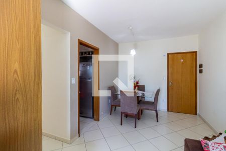 Sala de jantar de apartamento para alugar com 2 quartos, 65m² em Guilhermina, Praia Grande