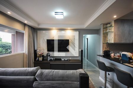 Sala de apartamento à venda com 2 quartos, 61m² em Parque Assunção, Taboão da Serra