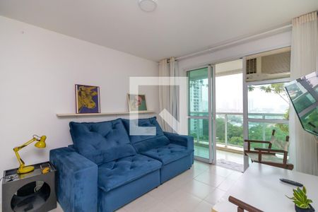 Sala de apartamento para alugar com 2 quartos, 65m² em Barra da Tijuca, Rio de Janeiro