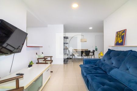 Sala de apartamento para alugar com 2 quartos, 65m² em Barra da Tijuca, Rio de Janeiro