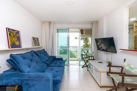 Sala de apartamento para alugar com 2 quartos, 65m² em Barra da Tijuca, Rio de Janeiro