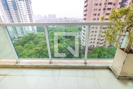 Varanda da Sala de apartamento para alugar com 2 quartos, 65m² em Barra da Tijuca, Rio de Janeiro