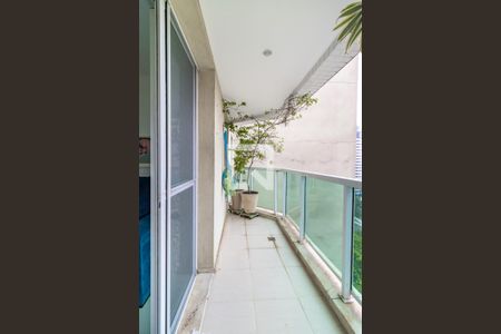 Varanda da Sala de apartamento para alugar com 2 quartos, 65m² em Barra da Tijuca, Rio de Janeiro