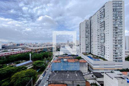 Vista da Sala de apartamento à venda com 2 quartos, 35m² em Brás, São Paulo