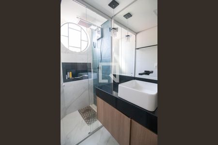 Banheiro da Suíte de apartamento à venda com 3 quartos, 153m² em Brasiléia, Betim