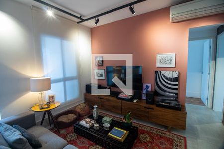 Sala de apartamento à venda com 2 quartos, 93m² em Jardim Fonte do Morumbi, São Paulo