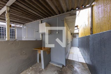 Casa para alugar com 30m², 1 quarto e sem vaga Casa para alugar com 30m², 1 quarto e sem vagaDetalhe da area de serviço