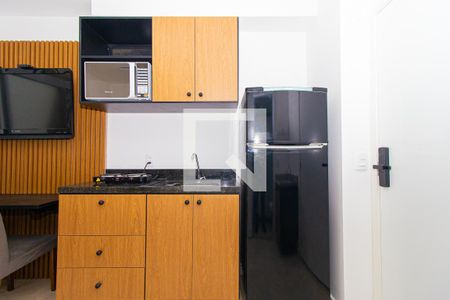 Studio para alugar com 19m², 1 quarto e sem vaga Studio para alugar com 19m², 1 quarto e sem vagaCozinha
