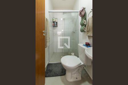 Banheiro de casa de condomínio à venda com 1 quarto, 27m² em Vila Nair, São Paulo