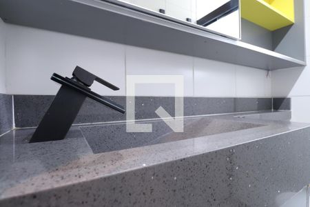 Apartamento para alugar com 30m², 1 quarto e sem vagaDetalhe do banheiro