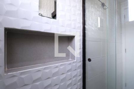 Apartamento para alugar com 30m², 1 quarto e sem vagaDetalhe do banheiro