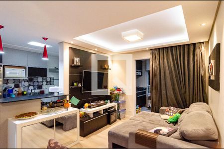 Sala de apartamento para alugar com 2 quartos, 76m² em Vila Guarani (z Sul), São Paulo