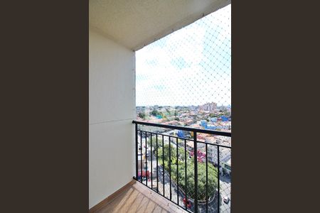 Sacada da Sala  de apartamento à venda com 2 quartos, 60m² em Bairro dos Casa, São Bernardo do Campo