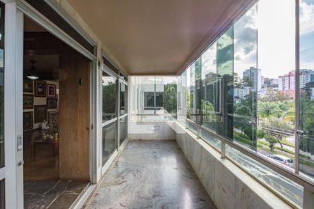 Varanda da Sala de apartamento para alugar com 3 quartos, 280m² em Santa Lúcia, Belo Horizonte