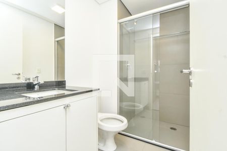 Banheiro de kitnet/studio à venda com 1 quarto, 29m² em República, São Paulo