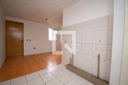 cozinha de apartamento para alugar com 2 quartos, 49m² em Duque de Caxias, São Leopoldo