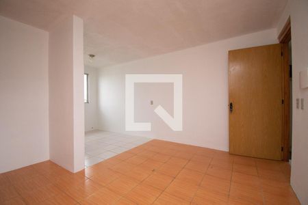 sala-cozinha de apartamento para alugar com 2 quartos, 49m² em Duque de Caxias, São Leopoldo