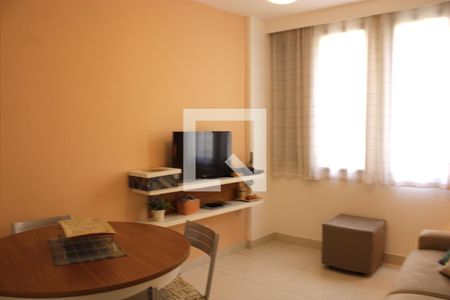 Sala de apartamento para alugar com 2 quartos, 45m² em Centro, Guarujá