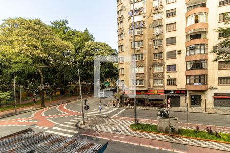 Vista da Sala de apartamento para alugar com 1 quarto, 41m² em República, São Paulo