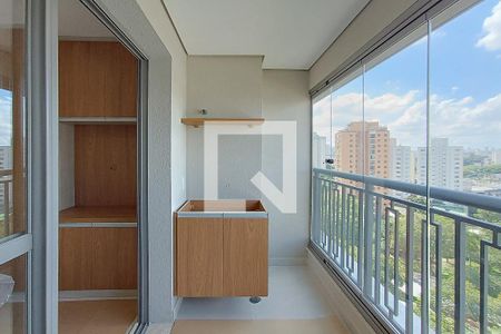 Área de Serviços  de kitnet/studio para alugar com 1 quarto, 22m² em Jardim Vila Mariana, São Paulo