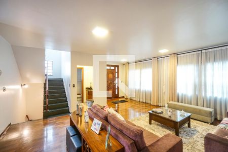 Sala de estar de casa à venda com 3 quartos, 313m² em Jardim Textil, São Paulo