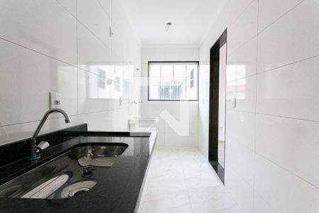 Cozinha e Área de Serviço de apartamento para alugar com 1 quarto, 38m² em Vila Gomes Cardim, São Paulo